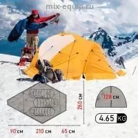 BG – T25 Двухслойная палатка для альпинизма